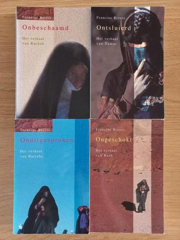 4 bijbels-historische romans van FRANCINE RIVERS samen €10,- beschikbaar voor biedingen
