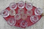 Kosta Boda Snowball Waxinelicht Loodkristal Set 3 maten, Antiek en Kunst, Antiek | Glas en Kristal, Ophalen of Verzenden