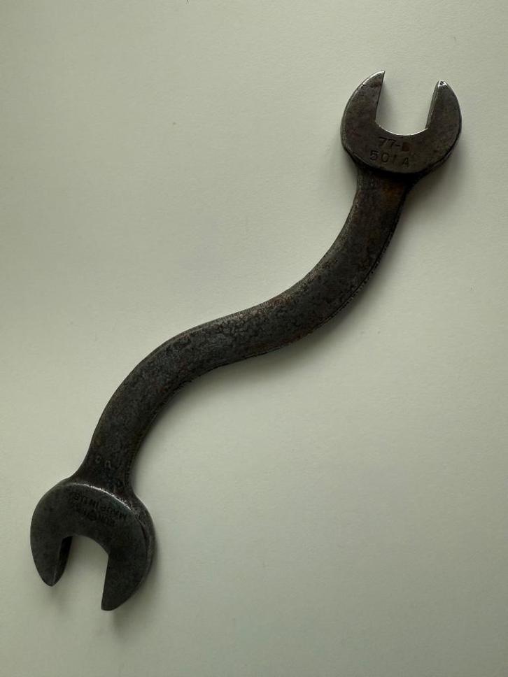 Bonney 77-B/501A 'S curve' steeksleutel voor Willy's Jeep, Auto diversen, Autogereedschap, Gebruikt, Ophalen of Verzenden