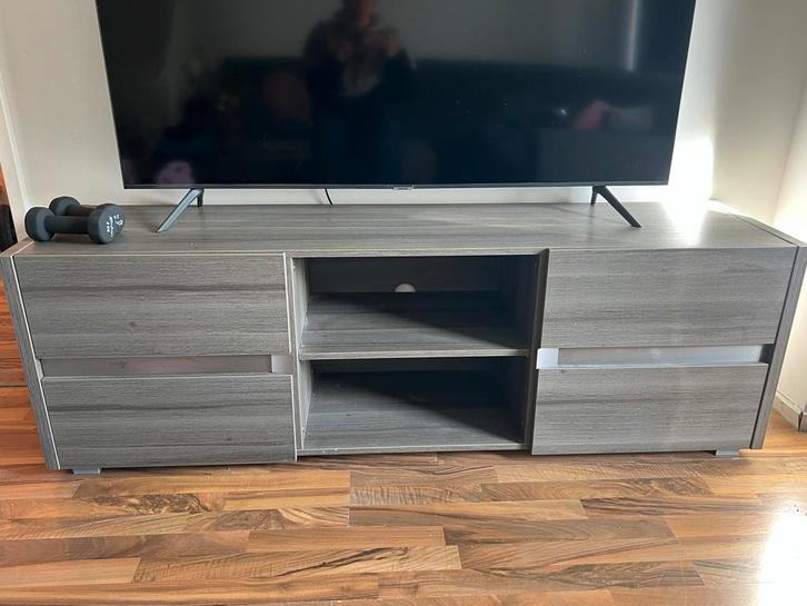 Tv-meubel en Salontafel set, Huis en Inrichting, Kasten | Televisiemeubels, Gebruikt, Minder dan 100 cm, 150 tot 200 cm, 25 tot 50 cm