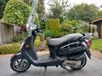 SYM Fiddle 2 50S Euro 4 – Zwart – Slechts 4.100 km, Fietsen en Brommers, Snorfietsen en Snorscooters, Ophalen, Gebruikt, SYM, Benzine