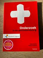 Onderzoek in de gezondheidszorg - Bakker & van Buuren, Ophalen of Verzenden, Gamma, Zo goed als nieuw, HBO