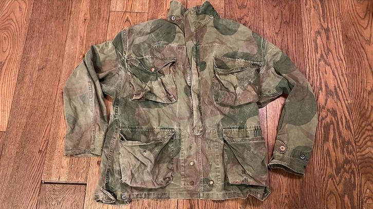 Jaren 50, Denison smock, parachutist, België, jas, Verzamelen, Militaria | Tweede Wereldoorlog, Ophalen of Verzenden