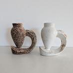 2 x vintage Duif’s Keramiek design vaas vaasje 1970s, Huis en Inrichting, Woonaccessoires | Vazen, Ophalen of Verzenden, Gebruikt