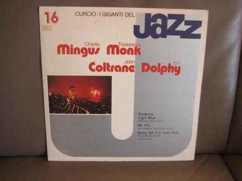 Mingus Monk Coltrane Dolphy - Giganti Del Jazz 16, Cd's en Dvd's, Vinyl | Jazz en Blues, Zo goed als nieuw, Jazz, 1960 tot 1980