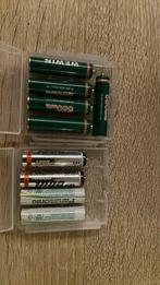 9 x aaa batterijen oplaadbaar, Ophalen of Verzenden, Oplaadbaar, Zo goed als nieuw