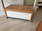 Speelgoedkist / Turnkast, Ophalen, Gebruikt, Leer, 75 tot 100 cm