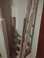 Houten Ladder - Gebruikt, Doe-het-zelf en Verbouw, Ladders en Trappen, Ophalen, Gebruikt