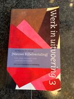 Nieuwe Bijbelvertaling/werk in uitvoering 3/7 psalmen op mu, Ophalen of Verzenden, Zo goed als nieuw