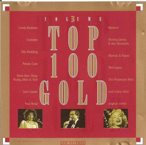 TOP 100 GOLD VOLUME 3 (CD), Cd's en Dvd's, Cd's | Verzamelalbums, Zo goed als nieuw, Pop, Ophalen of Verzenden