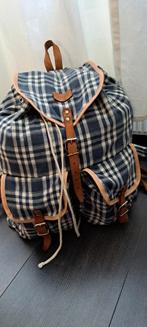 Vintage Daniel Ray, geruite rugtas, rugzak zgan, Overige merken, 25 tot 40 cm, Ophalen of Verzenden, Zo goed als nieuw
