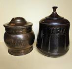 Twee tabakspotten, Antiek en Kunst, Ophalen of Verzenden