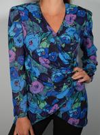 Fink Modell vintage wrap blouse – EU 40 (M), Maat 38/40 (M), Fink vintage, Zo goed als nieuw, Verzenden