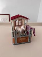 Schleich stal met paard, Verzamelen, Poppenhuizen en Toebehoren, Ophalen of Verzenden, Zo goed als nieuw, Poppenhuis