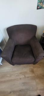 Bruine fauteuil / stoel  - z.s.m. ophalen, Huis en Inrichting, Fauteuils, Ophalen, Gebruikt, 75 tot 100 cm, 75 tot 100 cm