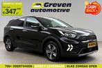 Kia Niro 1.6 GDi Hybrid 142PK DynamicLine | Virtual | LED |, Auto's, Kia, Gebruikt, Euro 6, Zwart, Origineel Nederlands