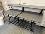 Inklapbare uitgifte tafel op wielen, Ophalen, Gebruikt, 100 tot 150 cm, 150 tot 200 cm