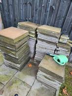 Tuin tegels gratis, Tuin en Terras, Tegels en Klinkers, Ophalen, Gebruikt, 10 m² of meer, Beton