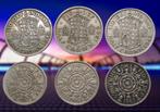 **  ENGELAND - 9 x Munt - diverse jaren - Incl. 1 Zilver  **, Verzenden, Overige landen, Setje, Zilver