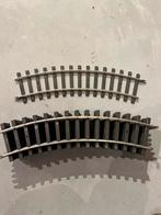 8 stuks gebogen rails marklin 5921, Wisselstroom, Gebruikt, Rails, Ophalen of Verzenden