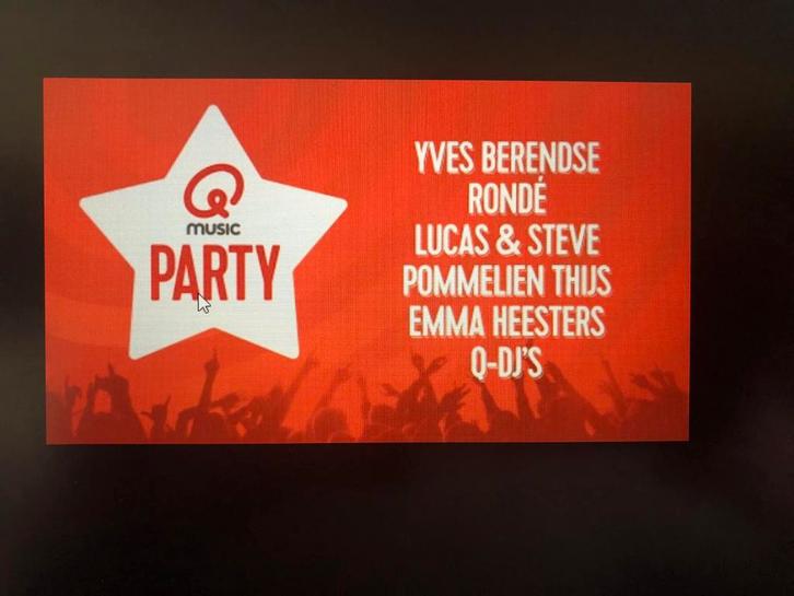 15 q music party Breda 4 oktober, Tickets en Kaartjes, Evenementen en Festivals, Drie personen of meer