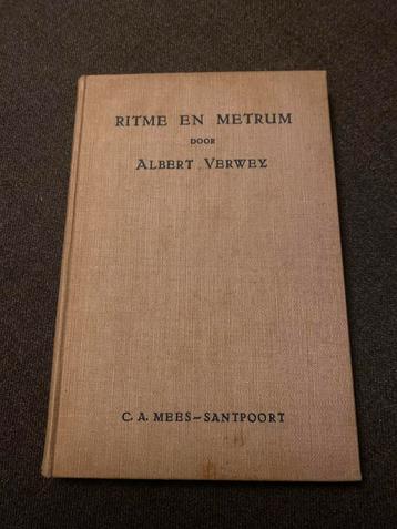 Albert Verwey - Ritme en Metrum (1931) beschikbaar voor biedingen