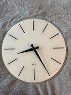 Designer Wandklok van glas - 35x35cm, Ophalen, Zo goed als nieuw, Analoog, Wandklok