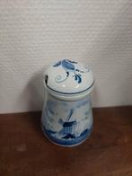 Delfts Blauw Suikerpotje met deksel, Ophalen of Verzenden