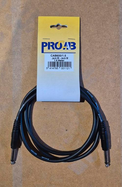5 stuks audiokabels., Audio, Tv en Foto, Audiokabels en Televisiekabels, Nieuw, Overige kabels, Minder dan 2 meter, Ophalen