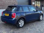 Mini One 1.2 / 102 PK / Navigatie / 4 Nieuwe All-season band, Auto's, Mini, Stof, Gebruikt, Start-stop-systeem, Blauw