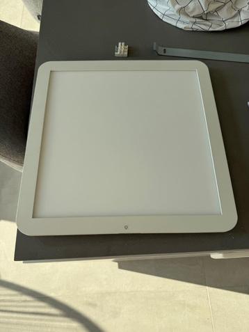 Qazqa plafondlamp wit vierkant incl LED en bewegingsmelder beschikbaar voor biedingen