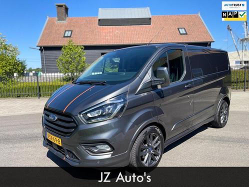 Ford Transit Custom 2.0 TDCI 170PK ST-LINE AUTOMAAT LEER NAV, Auto's, Bestelauto's, Bedrijf, Te koop, ABS, Achteruitrijcamera