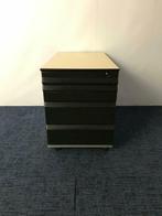 4 x Ladeblok Ahrend, aluminium/zwart, pennenlade & 3 lades, Huis en Inrichting, Ophalen, Minder dan 50 cm, Gebruikt, 75 cm of meer