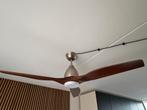 Plafonventilator met Houten Bladen, Ophalen of Verzenden, Gebruikt, Hout