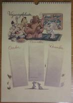 Zeldzame verjaardagskalender Bommel en Tom Poes (Toonder), Eén stripboek, Ophalen of Verzenden, Nieuw, Marten Toonder
