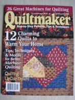 494 - Quiltmaker January/February '04 No. 95, Ophalen of Verzenden, Zo goed als nieuw, Quiltmaker, Borduren en Naaien