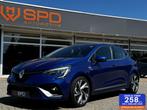 Renault Clio 1.6 E-Tech Hybrid 140 RS-Line|Blue|LED|360|BTW, Gebruikt, 4 cilinders, Blauw, Leder en Stof