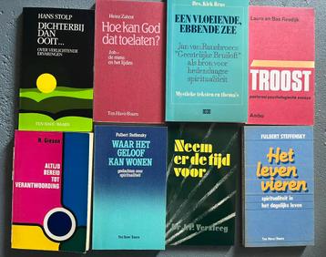 8x boeken theologie spiritualiteit pastoraal werk geloof beschikbaar voor biedingen