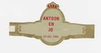 abonne 129-  antoon en jo, Ophalen of Verzenden, Sigarenbandjes