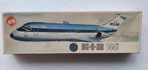 Vintage Airfix McDonnell Douglas DC-9-30 bouwdoos van KLM ., Hobby en Vrije tijd, Modelbouw | Vliegtuigen en Helikopters, Zo goed als nieuw