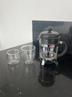 Bodum French Press Cafeterie Frame  met dubbelwandige mokken, Witgoed en Apparatuur, Koffiezetapparaten, Ophalen of Verzenden