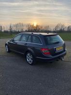 Mercedes-Benz C-Klasse 1.8 C180 CGI Estate AUT 2010 Grijs, Auto's, Achterwielaandrijving, 1800 kg, Zwart, Stationwagon
