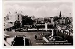 Vlissingen 1955. Boulevard de Ruyter met standbeeld., Verzamelen, Ansichtkaarten | Nederland, Ophalen of Verzenden, 1940 tot 1960