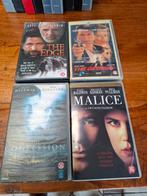 4 Vhs films van Alec Baldwin e.a.,o.a. The Edge, Vanaf 16 jaar, Ophalen of Verzenden, Actie en Avontuur