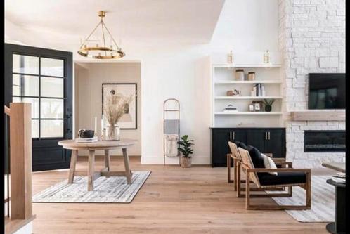 WEEKAANBIEDING! EIKEN VLOER, MULTIVLOER RUSTIEK GEOLIED, Huis en Inrichting, Stoffering | Vloerbedekking, Nieuw, Parket, Ophalen of Verzenden