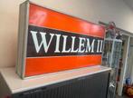 Grote WILLEM II sigaren reclame lichtbak, Ophalen, Gebruikt, ., Lichtbak of (neon) lamp