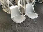 2 x Stoel, Huis en Inrichting, Stoelen, Ophalen, Twee, Zo goed als nieuw, Metaal