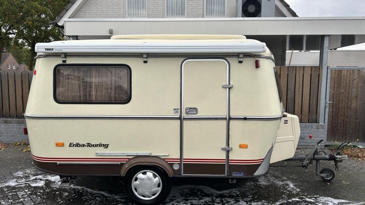 Eriba Pan Familia 750 KG Luifel / Retro, Caravans en Kamperen, Caravans, Bedrijf, tot en met 3, 500 - 750 kg, Rondzit, Eriba, Overige typen