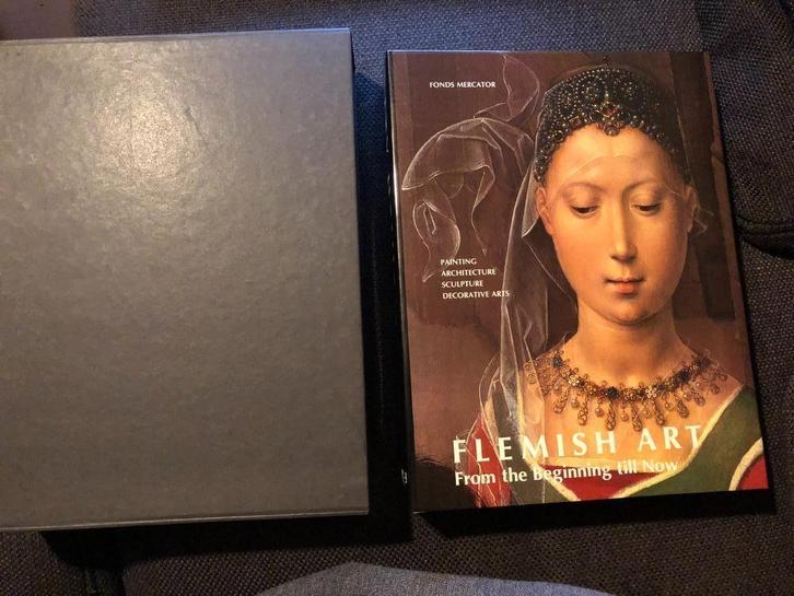 Flemish art from the beginning till now - Fonds Mercator, Boeken, Kunst en Cultuur | Beeldend, Zo goed als nieuw, Schilder- en Tekenkunst