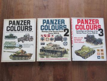 PANZER COLOURS 3 delen Markings Camouflage German Forces beschikbaar voor biedingen